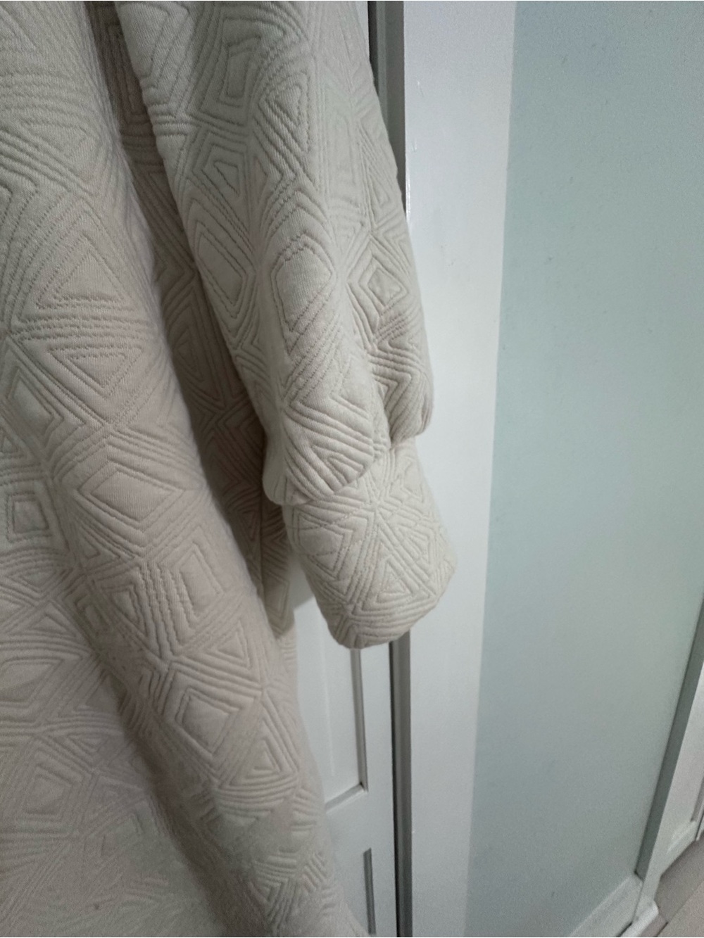 Cream cotton dress. - Picture 5 of 6